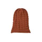 Outdoor Knitted Beanie with Pleated Cuff - Syosisny Store