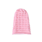 Outdoor Knitted Beanie with Pleated Cuff - Syosisny Store