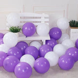 100 Pack of 12 Inch Purple Latex Balloons for Parties and Events - Syosisny Store