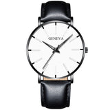 2023 Minimalist Men&#39;s Fashion Ultra Thin Watches Simple Men Business Stainless Steel Mesh Belt Quartz Watch relogio masculino - Syosisny Store