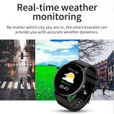 LIGE 2023 New Smart Watch Men Full Touch Screen Sport Fitness Watch IP67 Waterproof Bluetooth For Android ios smartwatch Men+box - Syosisny Store