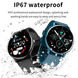 LIGE 2023 New Smart Watch Men Full Touch Screen Sport Fitness Watch IP67 Waterproof Bluetooth For Android ios smartwatch Men+box - Syosisny Store