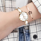 Women Watch Ceramic Watch Women Simple Diamond Clock Casual Fashion Watch Sport Waterproof Wristwatch Relogio Feminino - Syosisny Store