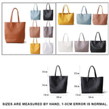 luxury Soft Genuine Leather Women Shoulder Bags Large Capacity Female Totes Bag Brand Designer Leather Lady Handbag Casual - Syosisny Store