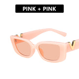 Square Fashion Trend Sunglasses for Women - Small Frame and Versatile Design - Syosisny Store