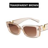 Square Fashion Trend Sunglasses for Women - Small Frame and Versatile Design - Syosisny Store