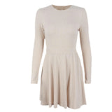 Versatile and Comfortable A-Line Long Sleeve Dress for Girls and Women: Perfect for Any Occasion - Syosisny Store