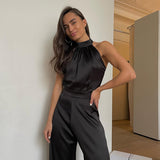 Summer Stylish and Comfortable High Waist Casual Jumpsuit for Women