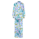 Trendy Women's Two-Piece Suit with Fashionable Print - Syosisny Store